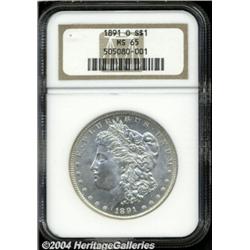 1891-O[S$1] MS65 NGC.