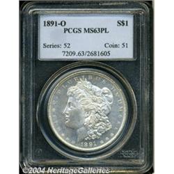 1891-O[S$1] MS63 Prooflike PCGS.