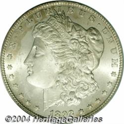 1892-CC[S$1] MS64 PCGS.