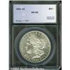 Image 1 : 1893-CC $1 Morgan Dollar MS66 SEGS (MS65).
