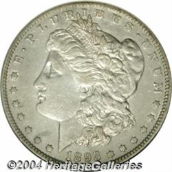 1893-S[S$1]--Cleaned--ANACS. AU Details, Net XF45.