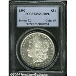 1897[S$1] MS65 Deep Mirror Prooflike PCGS.