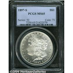 1897-S[S$1] MS65 PCGS.