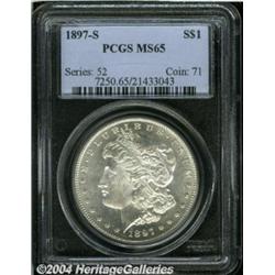 1897-S[S$1] MS65 PCGS.