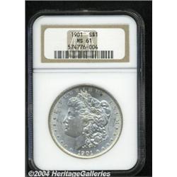 1901[S$1] MS61 NGC.