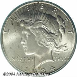 1934-S[S$1] MS65 PCGS.