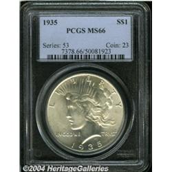 1935[S$1] MS66 PCGS.