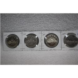 Canada Nickel Dollars (4)