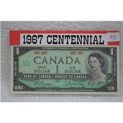 Canada Dollar Bill