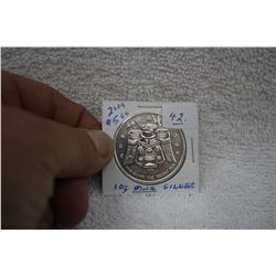 Canada Five Dollar Coin 'Thunderbird & Maple Leaf'