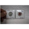 Image 1 : Canada Twenty-five Cent Coins (2)