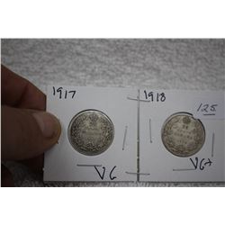 Canada Ten Cent Coins (2)
