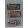 Image 1 : Canada Two Dollar Bills (3)