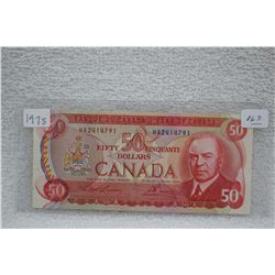 Canada Fifty Dollar Bill