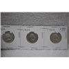 Image 1 : Canada Twenty-five Cent Coins (3)