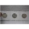 Image 2 : Canada Twenty-five Cent Coins (3)