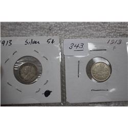 Canada Five Cent Coins (2)