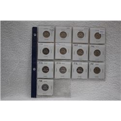 Canada Five Cent Coins (13)