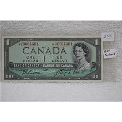 Canada One Dollar Bill