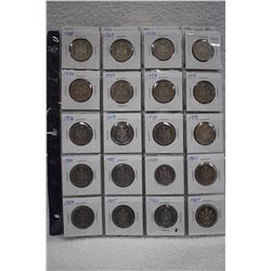 Canada Half Dollar Coins (46)