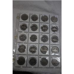 Canada Dollar Coins (20)