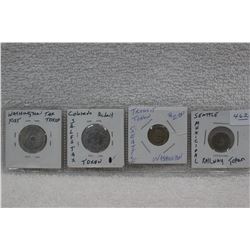 U.S.A. Tokens (4)