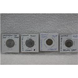 U.S.A. Tokens (4)