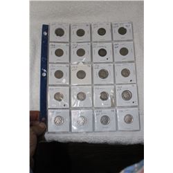 U.S.A. Five Cent Coins (20)