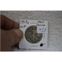 U.S.A. Half Dollar Coin