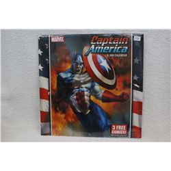 2005 Captain America Calendar (incl. 3 free comics)