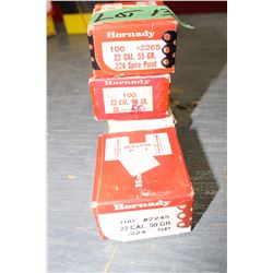 163 - 22 cal. Bullets