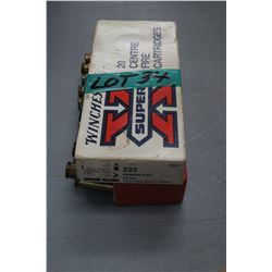 Box of 222 (Appear to be Factory) & 20 Rnds of 270 Win Reloads