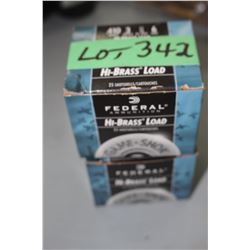 2 Boxes of Federal 410 - 3", 7 1/2 Shot, Shot Shells Factory Ammo