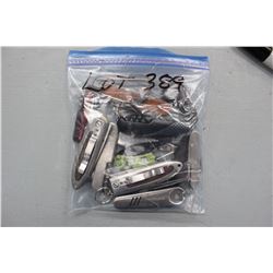 Bag of 12 Pocket Knives