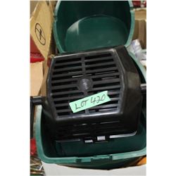 Green Cabelas Brass Tumbler