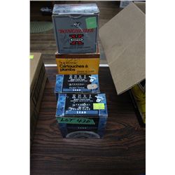 Part Box of 20 ga. - 2 3/4"; 2 Boxes of 12 ga. - 2 3/4"; Full Box & a Part Box of 12 ga. 2 3/4" #2 S
