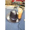 Image 1 : Leather Hat & a Pr of Fisher Dietz 7 x 35 Binoculars - in a Case