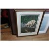 Image 3 : Framed Deer Print; Swans Print & Ducks Unlimited Dog Print