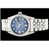 Image 2 : Rolex Ladies Stainless Steel, Diamond Dial with Fluted Bezel, Sapphire Crystal - REF-320T6K