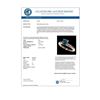 Image 3 : 1.52 CTW Certified Intense Blue SI Diamond Solitaire Engagement Ring 10K Rose Gold - REF-240X2T - 36