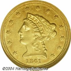 1841-D[$2 1/2] AU58 NGC.