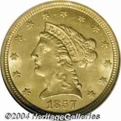 1857-O[$2 1/2] MS62 NGC.