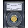 Image 1 : 1902[$2 1/2] MS64 PCGS.