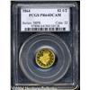Image 3 : 1864[$2 1/2] PR64 Deep Cameo PCGS.