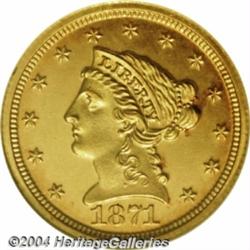 1871[$2 1/2] PR66 Cameo NGC.