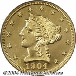 1904[$2 1/2] PR62 Cameo PCGS.