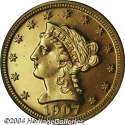 1907[$2 1/2] PR66 PCGS.