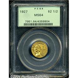 1927[$2 1/2] MS64 PCGS.