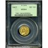 Image 1 : 1927[$2 1/2] MS64 PCGS.
