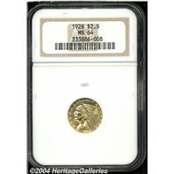 1928[$2 1/2] MS 64 NGC.